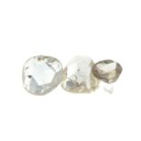 A selection of vari-shape diamonds weighing 1.19ct PLEASE NOTE THIS LOT WILL CARRY VAT AT 20%