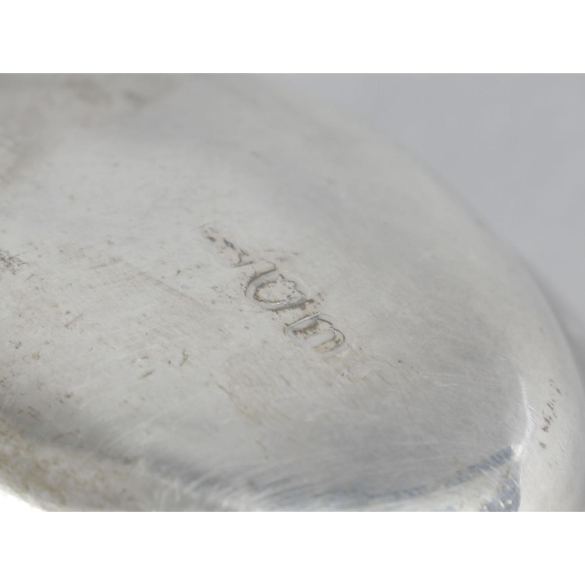 A George III silver punch ladle, - Image 2 of 2