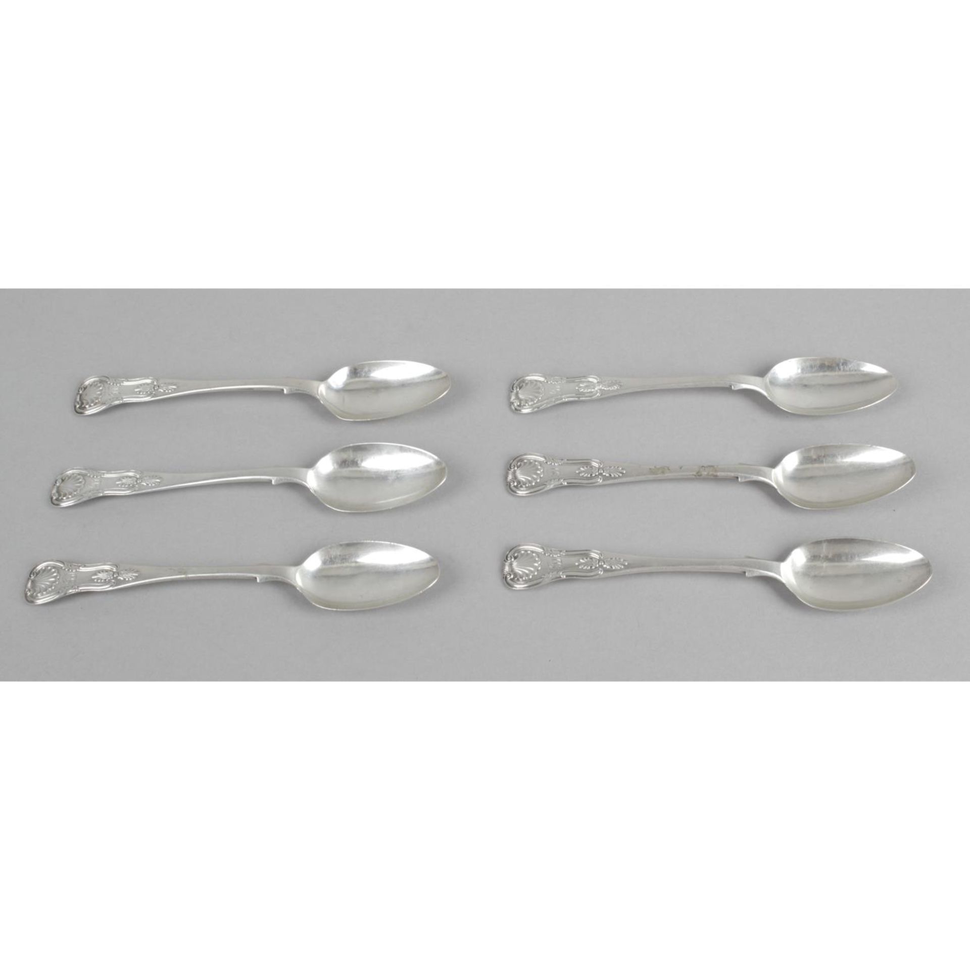 A selection of Scottish teaspoons,