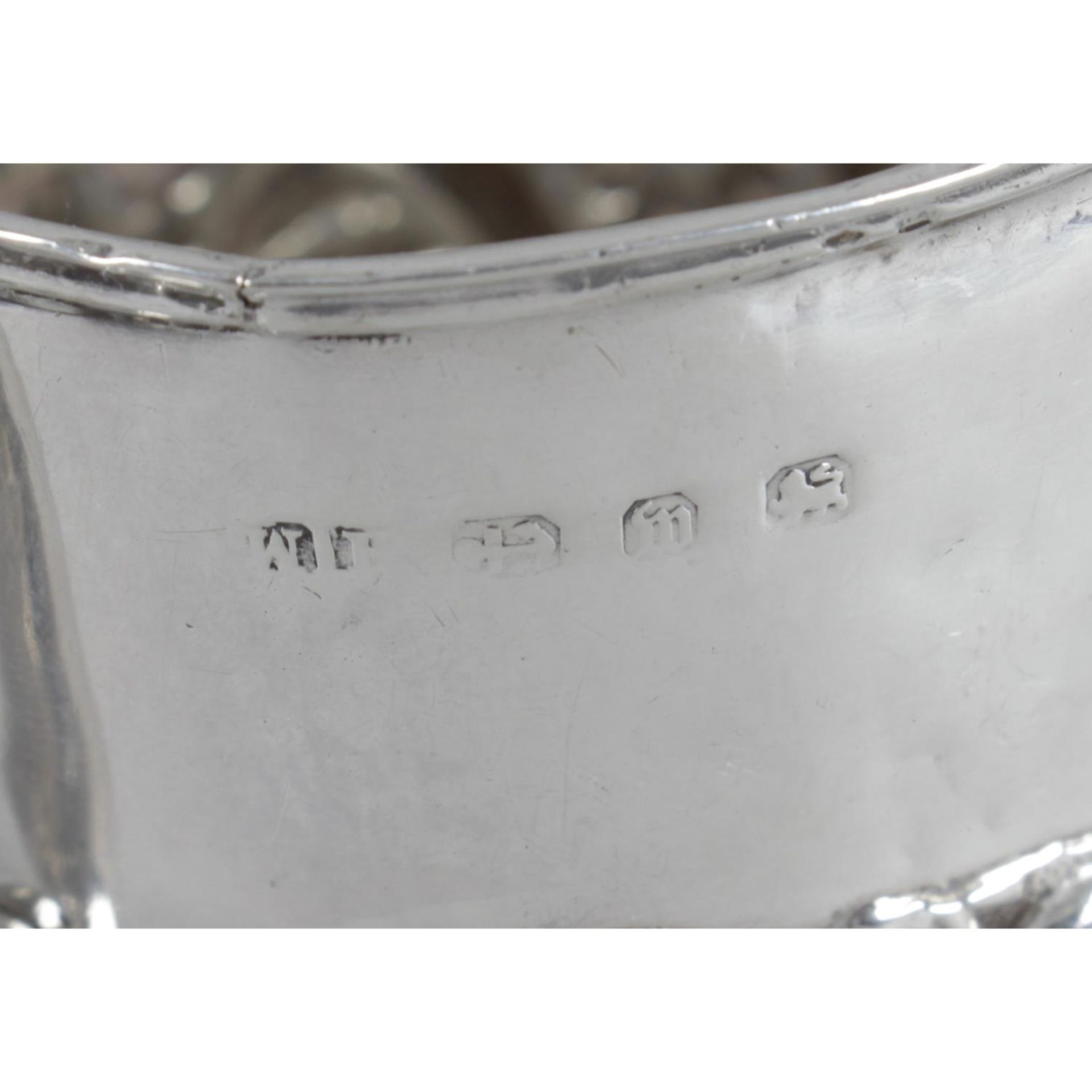 A late Victorian silver christening mug, - Image 2 of 2