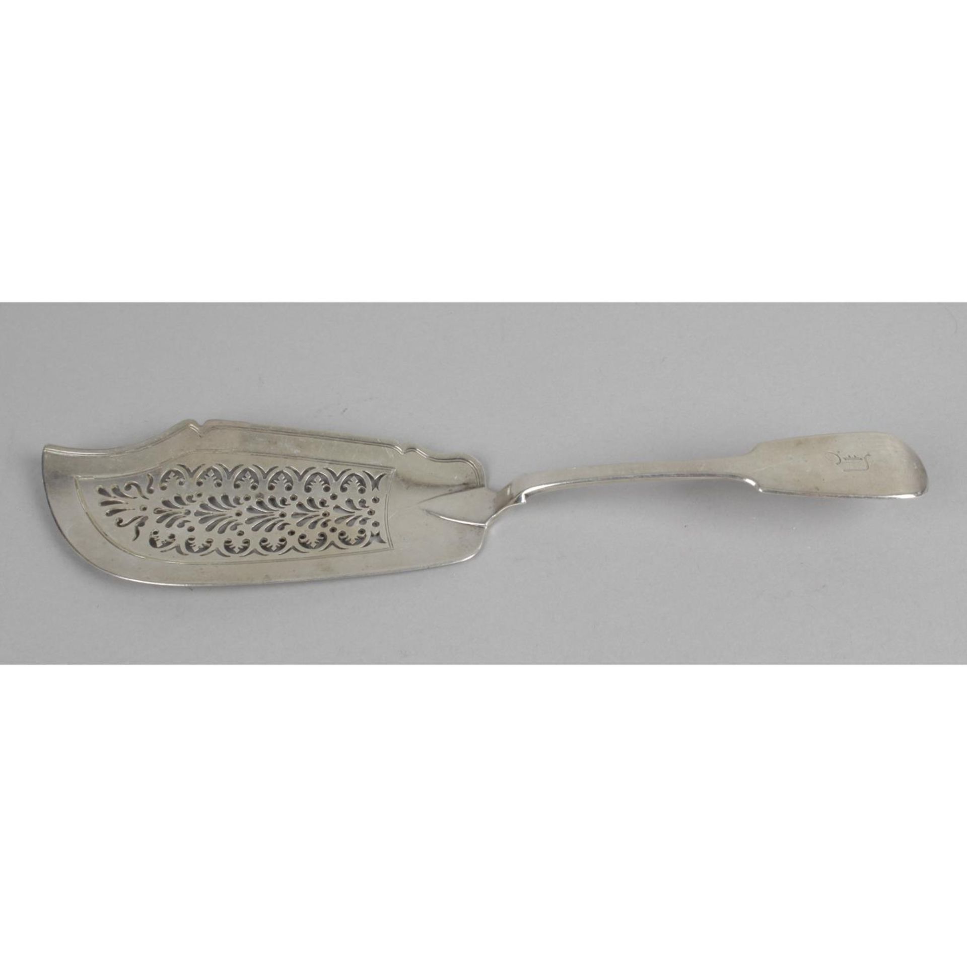 A George IV silver basting spoon, - Image 3 of 4