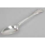 A George IV silver basting spoon,