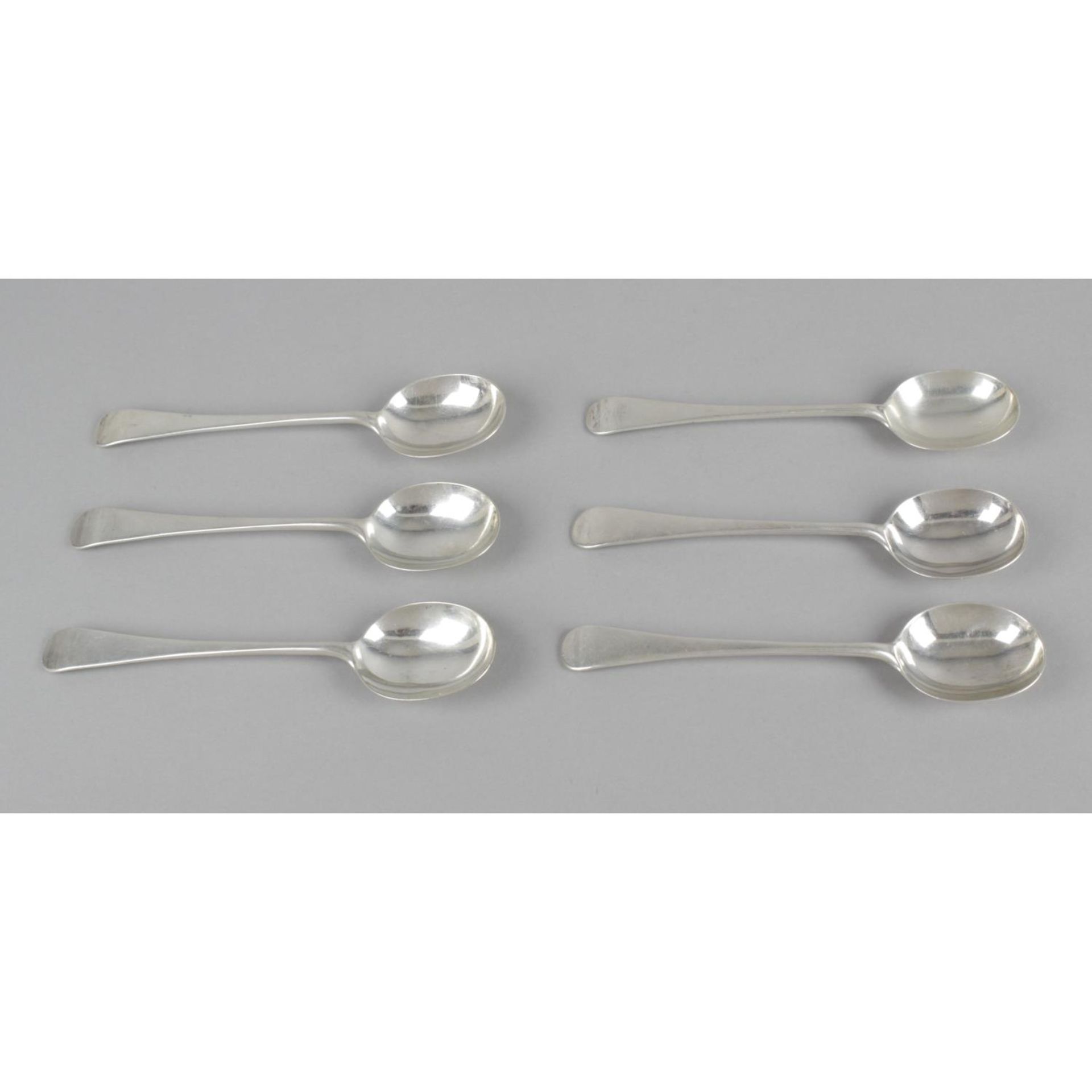 A selection of Old English pattern silver spoons, - Image 4 of 5