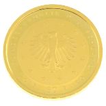 Germany, proof fine gold 50-Euro 2017, mm.