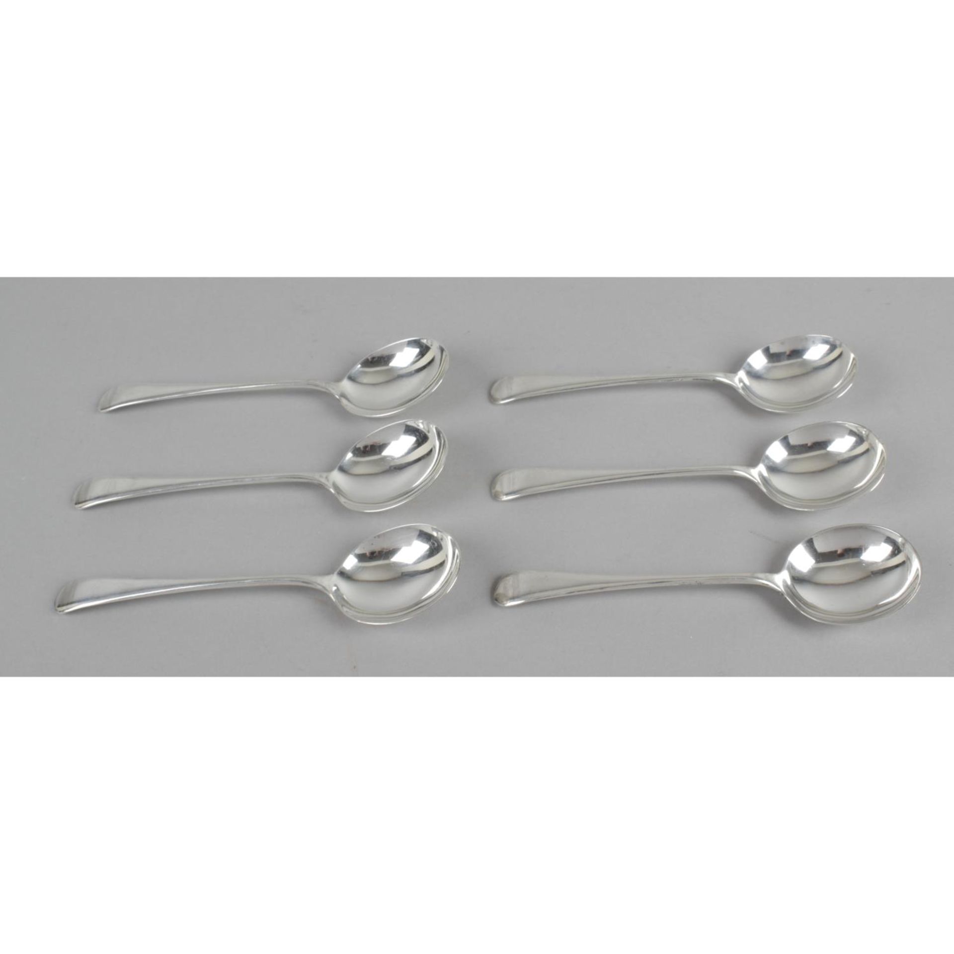 A set of four Victorian silver sauce ladles, - Image 3 of 5