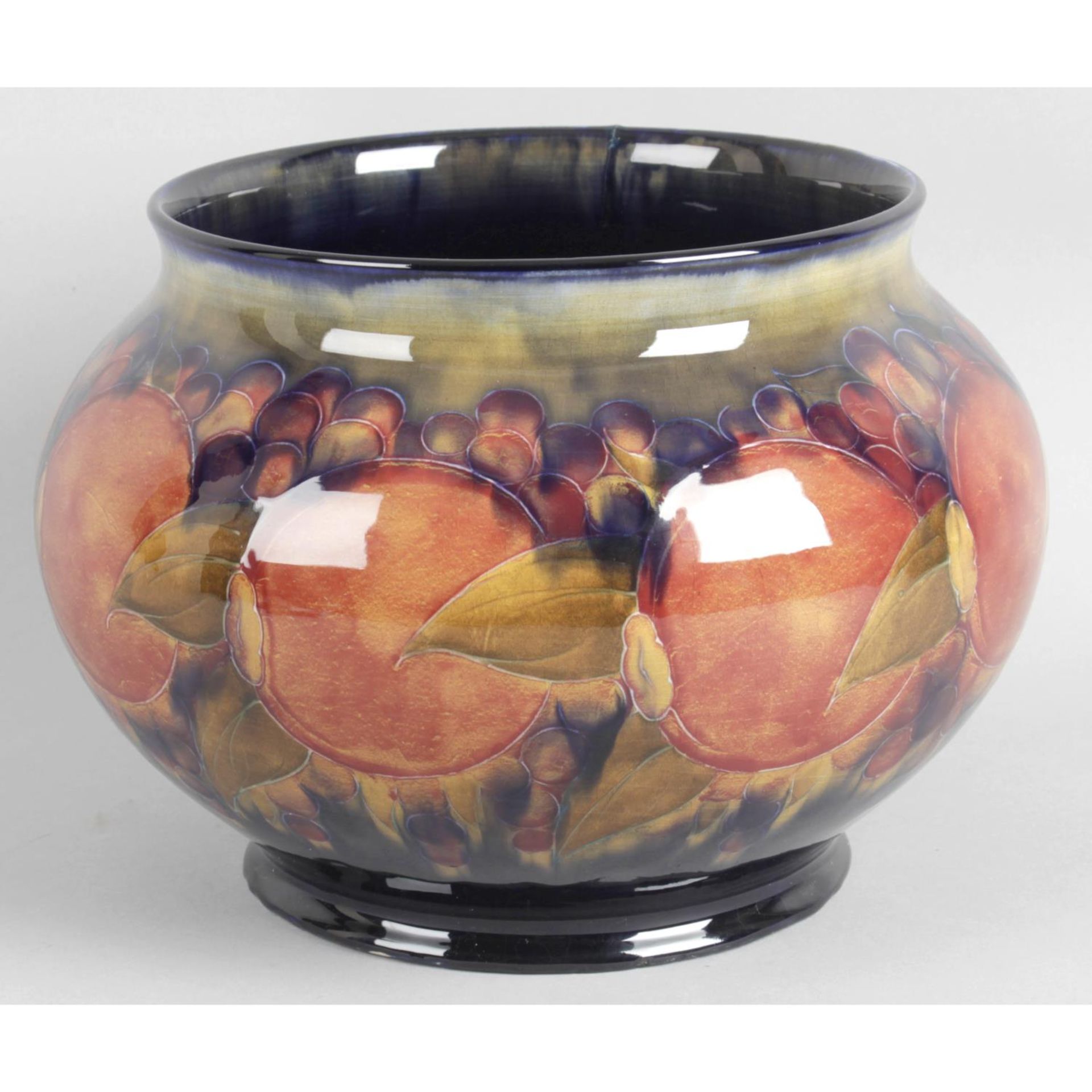 A Moorcroft pottery jardinière,