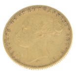 Victoria, Sovereign 1876M (S 3857).