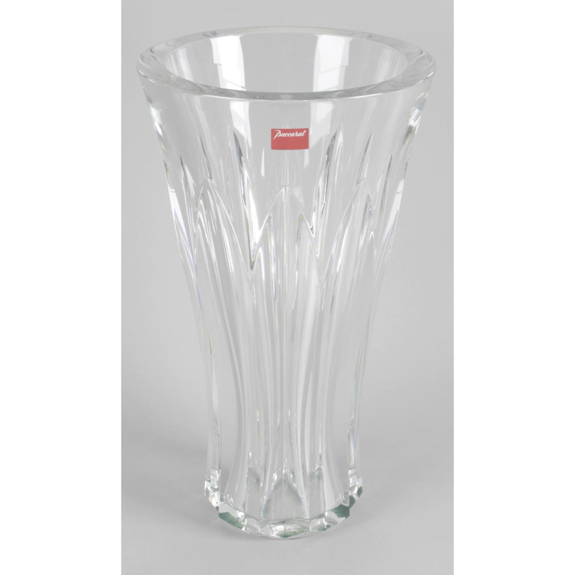 A Baccarat Pauline vase of flared form,