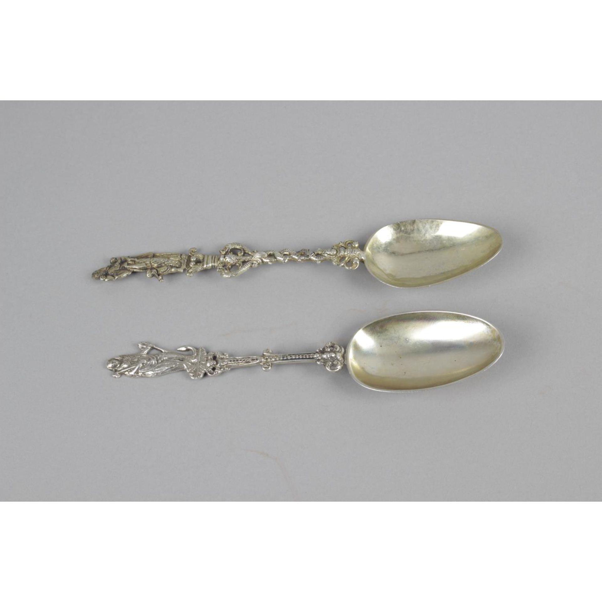 A set of six Apostle spoons, - Image 5 of 6