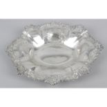 An early Edwardian silver dish,