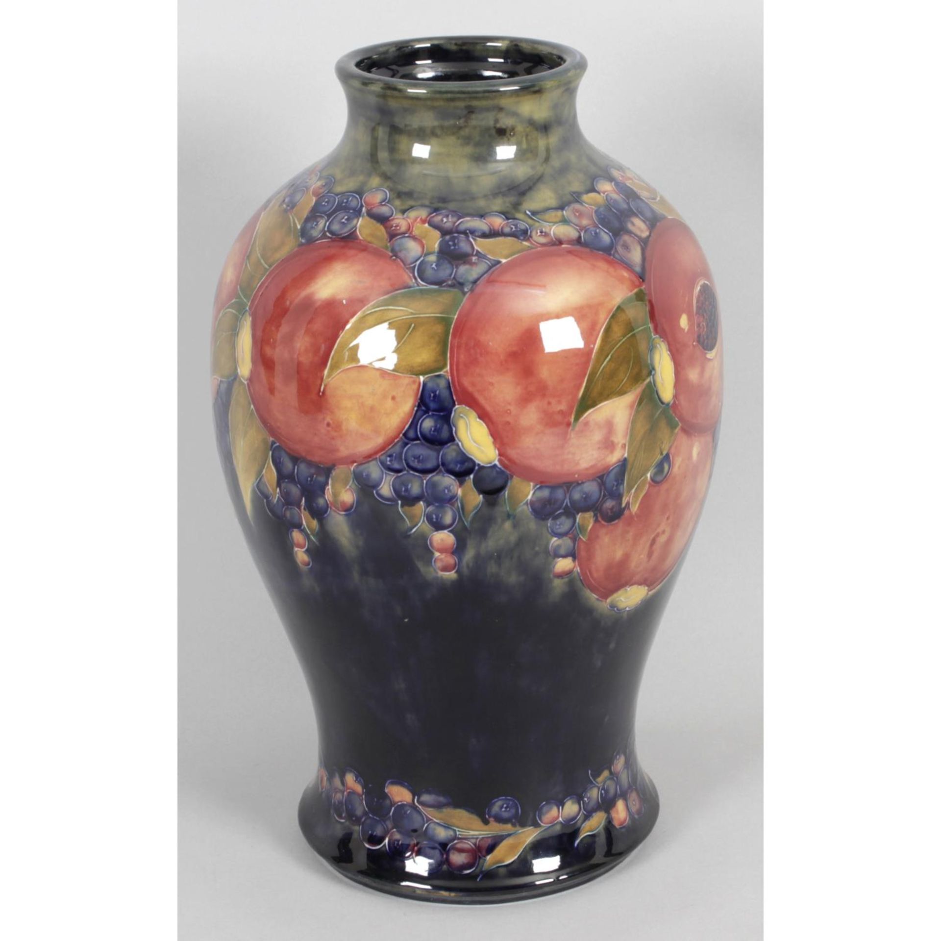 A large Moorcroft pottery vase,