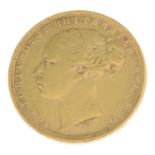 Victoria, Sovereign 1884M (S 3857B).