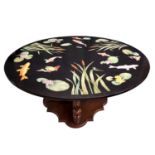 A reproduction centre table,