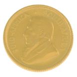 South Africa, gold 1/10-Krugerrand 1981.