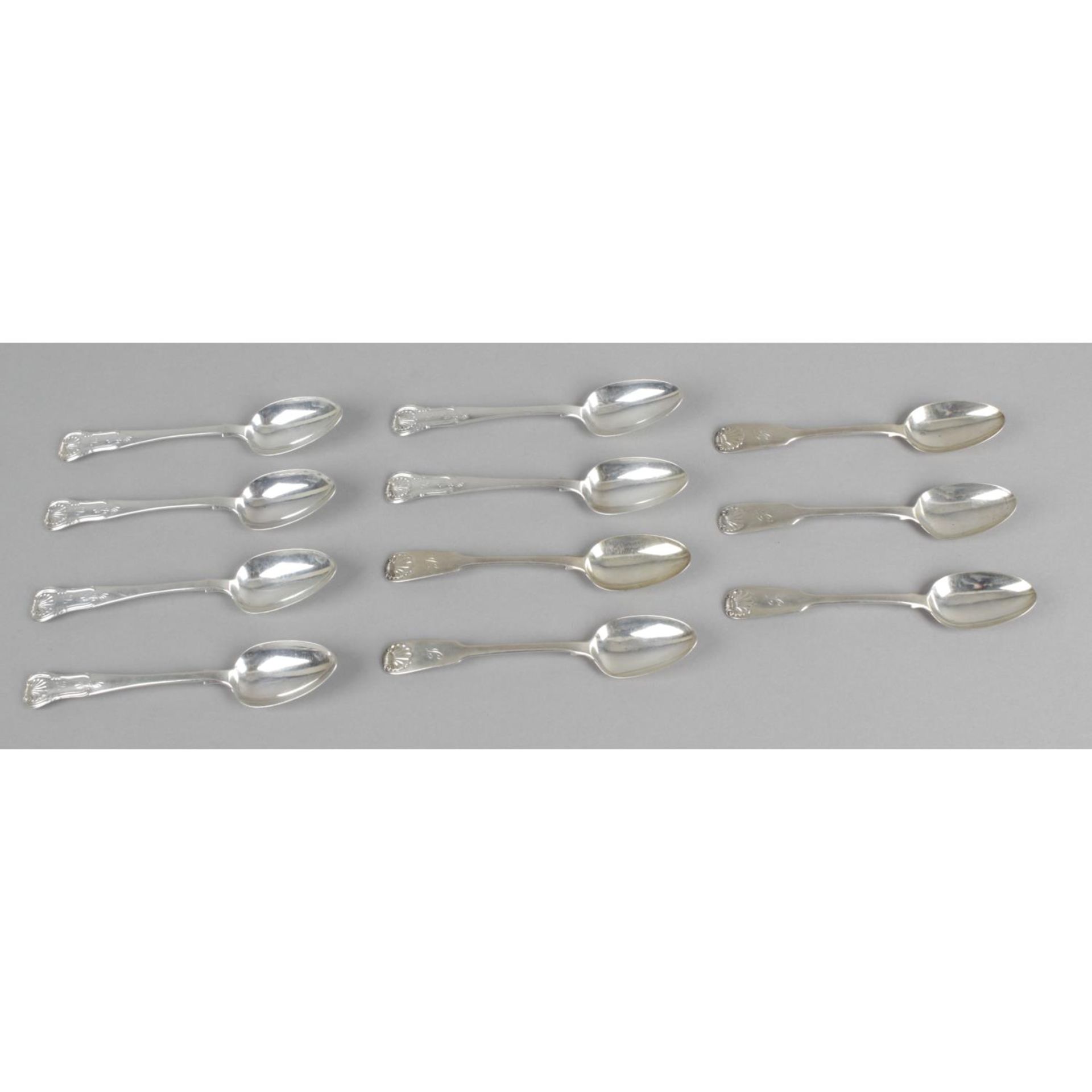 A selection of Scottish teaspoons, - Image 3 of 3