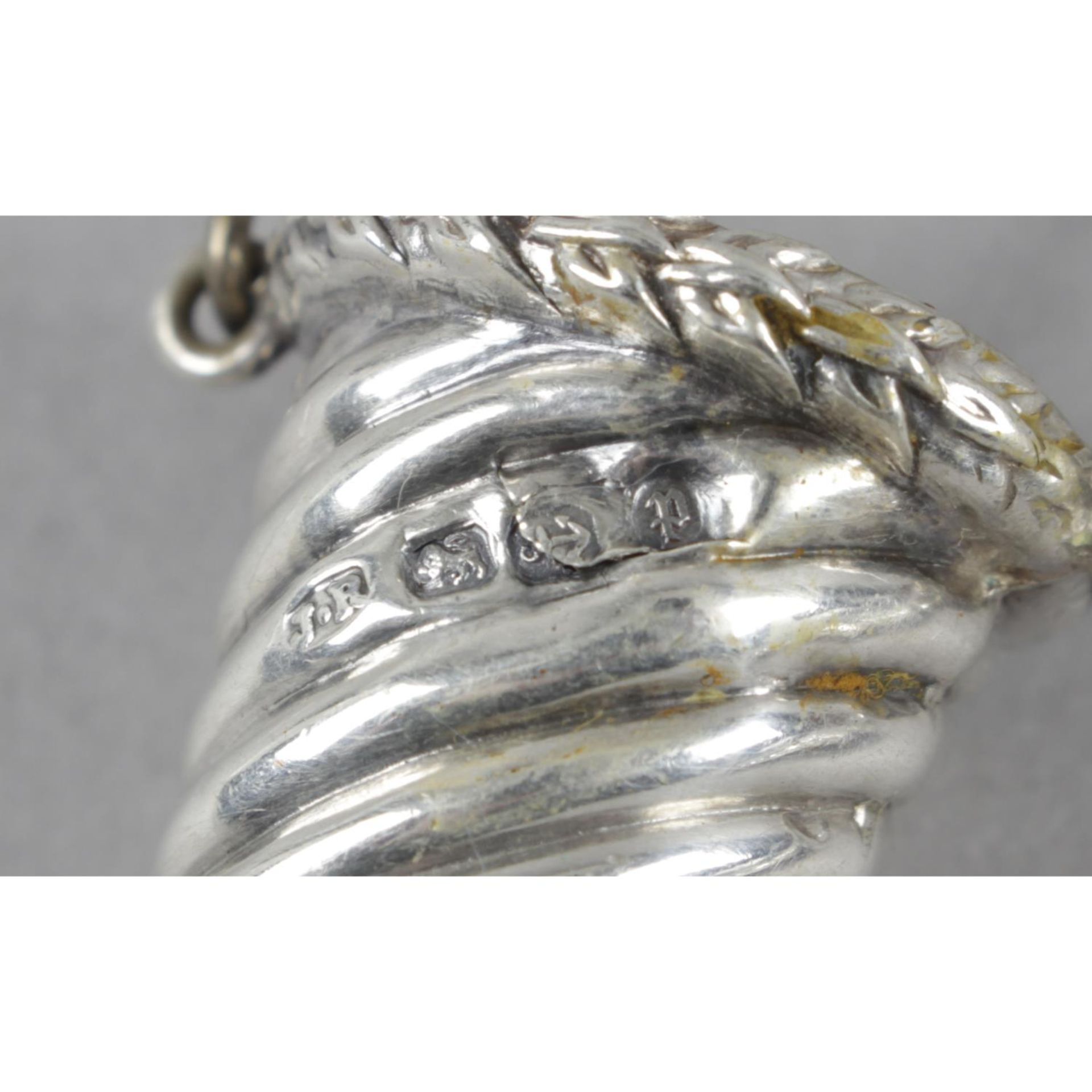 A Victorian silver chatelaine, - Image 3 of 5