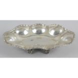 A Mexican silver dish,