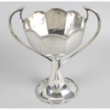 An early George V silver trophy cup,