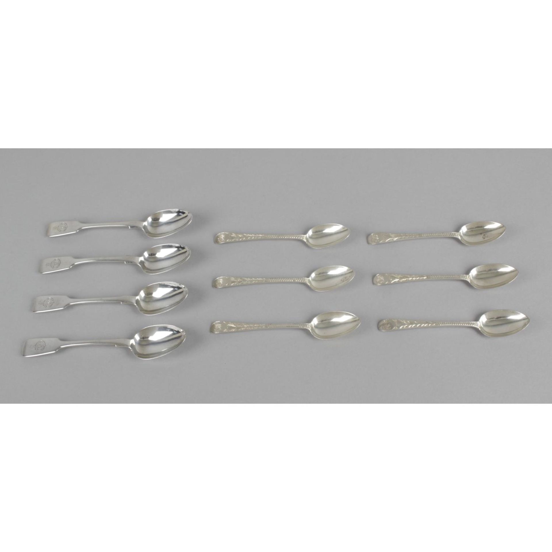 A selection of Scottish silver spoons and forks, - Image 3 of 6