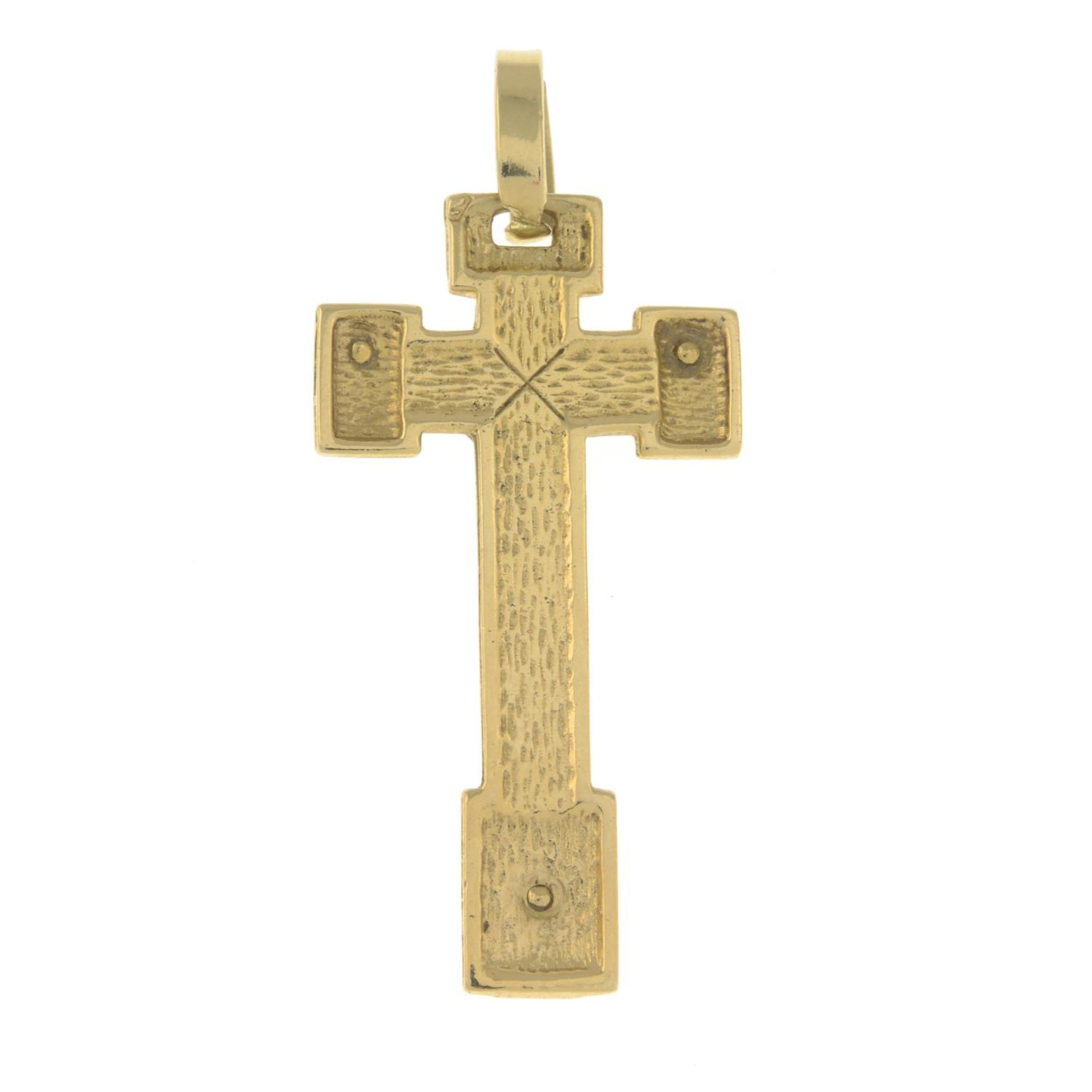 A crucifix pendant. - Bild 2 aus 2