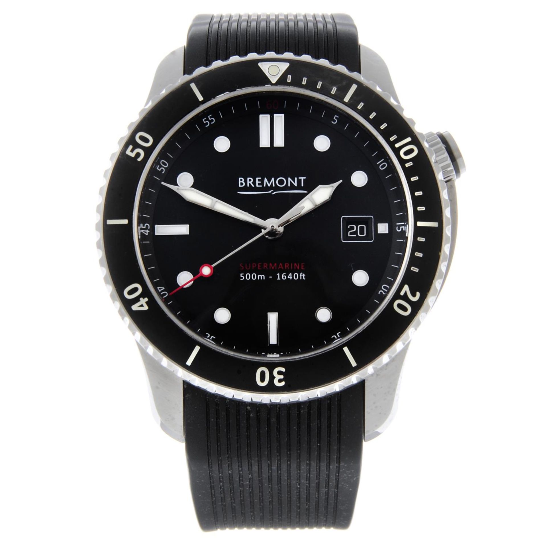 BREMONT - a gentleman's Supermarine S500 wrist watch.