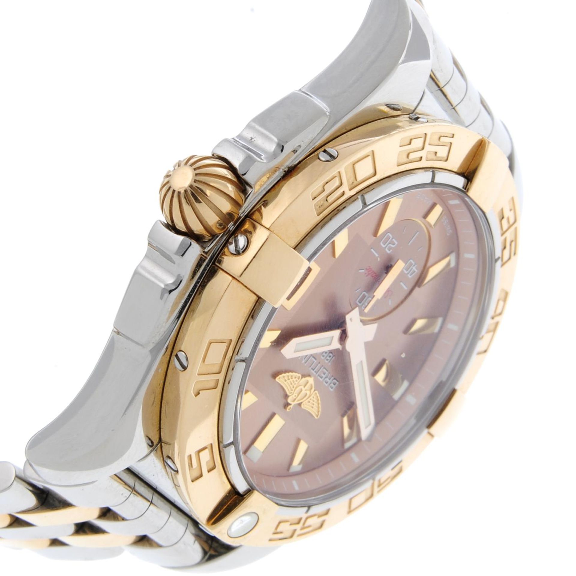 BREITLING - a lady's Galactic 36 bracelet watch. - Image 4 of 5