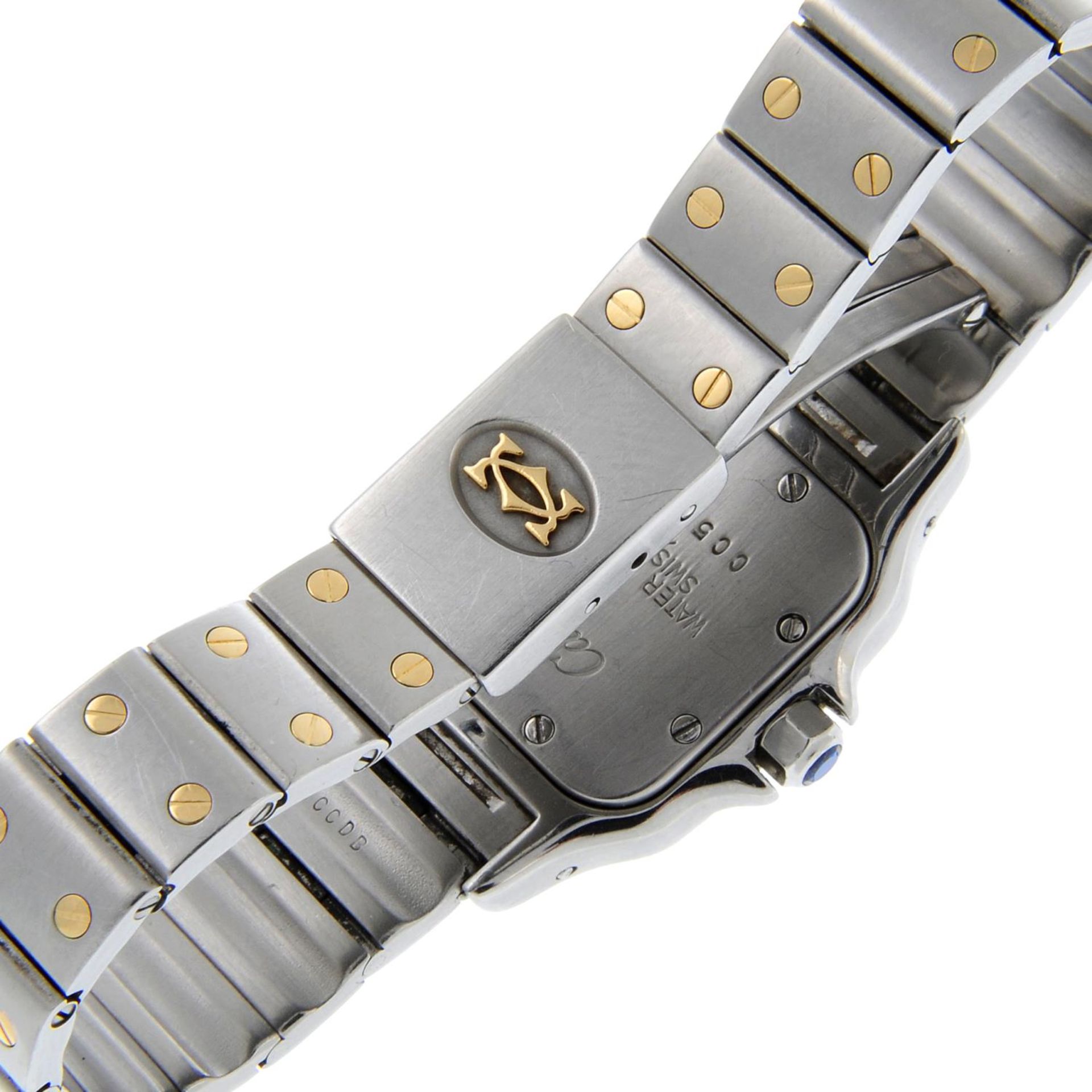 CARTIER - a lady's Santos Galbee bracelet watch. - Image 2 of 5