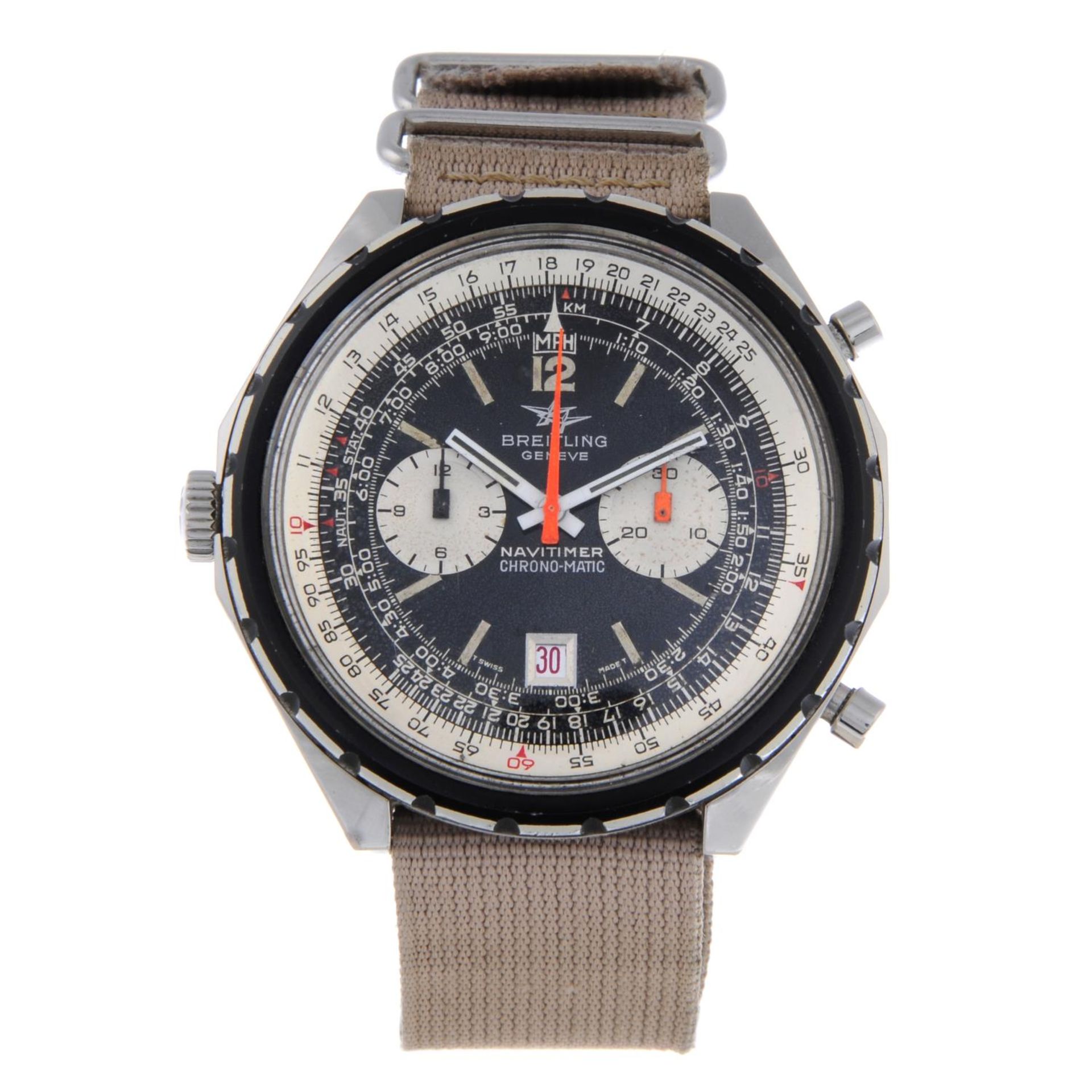 BREITLING - a gentleman's Navitimer Chrono-Matic chronograph wrist watch.