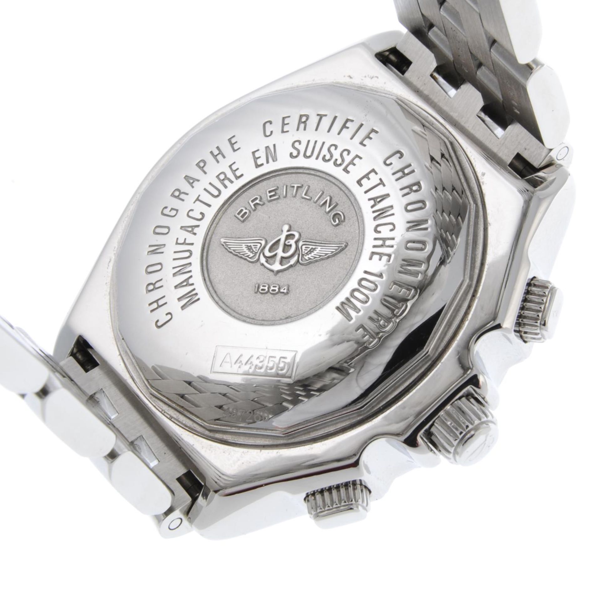 BREITLING - a gentleman's Windrider Crosswind Special chronograph bracelet watch. - Bild 5 aus 6