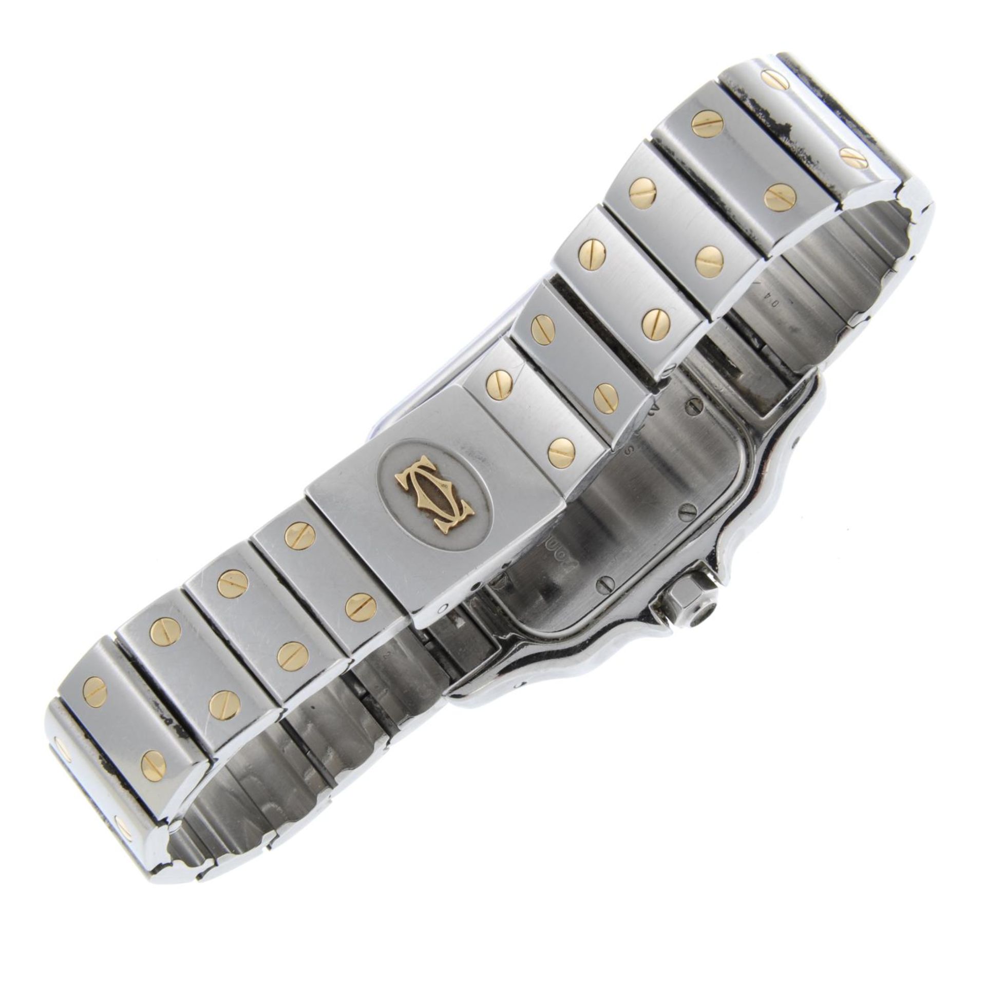 CARTIER - a mid-size Santos bracelet watch. - Image 2 of 6