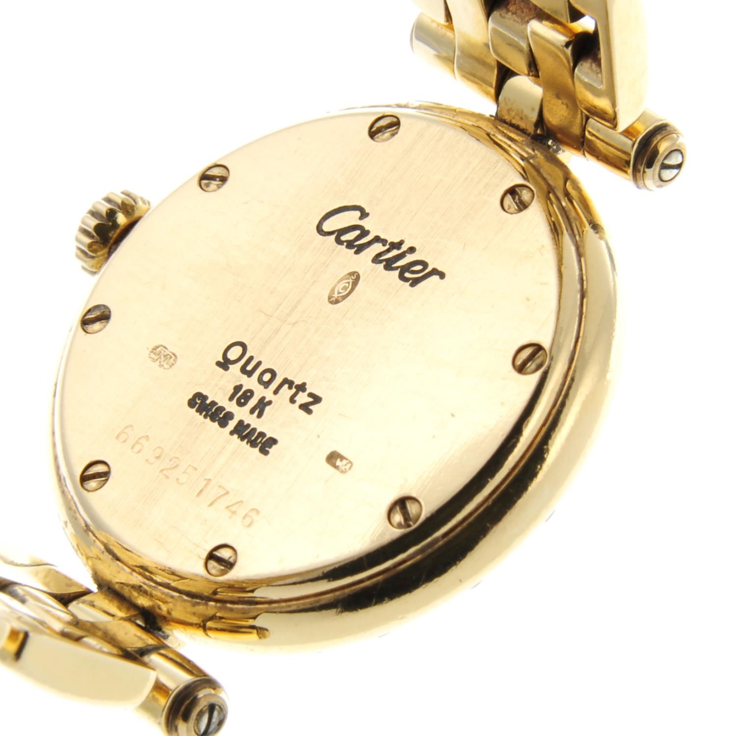 CARTIER - a lady's Panthère Vendome bracelet watch. - Image 4 of 5