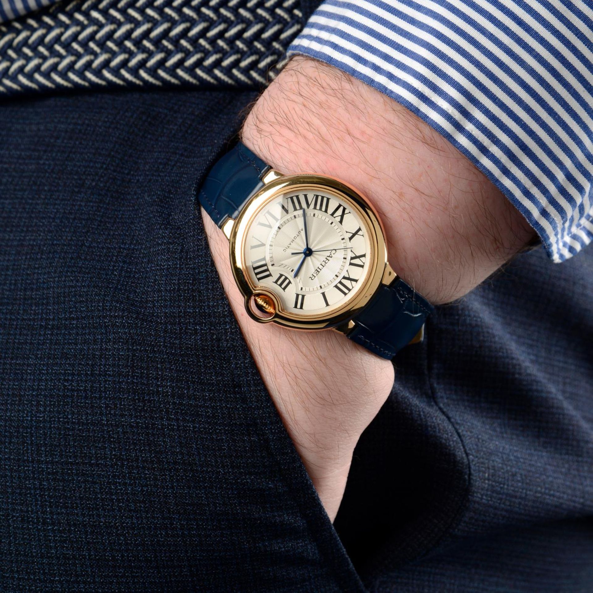 CARTIER - a Ballon Bleu wrist watch. - Image 6 of 6