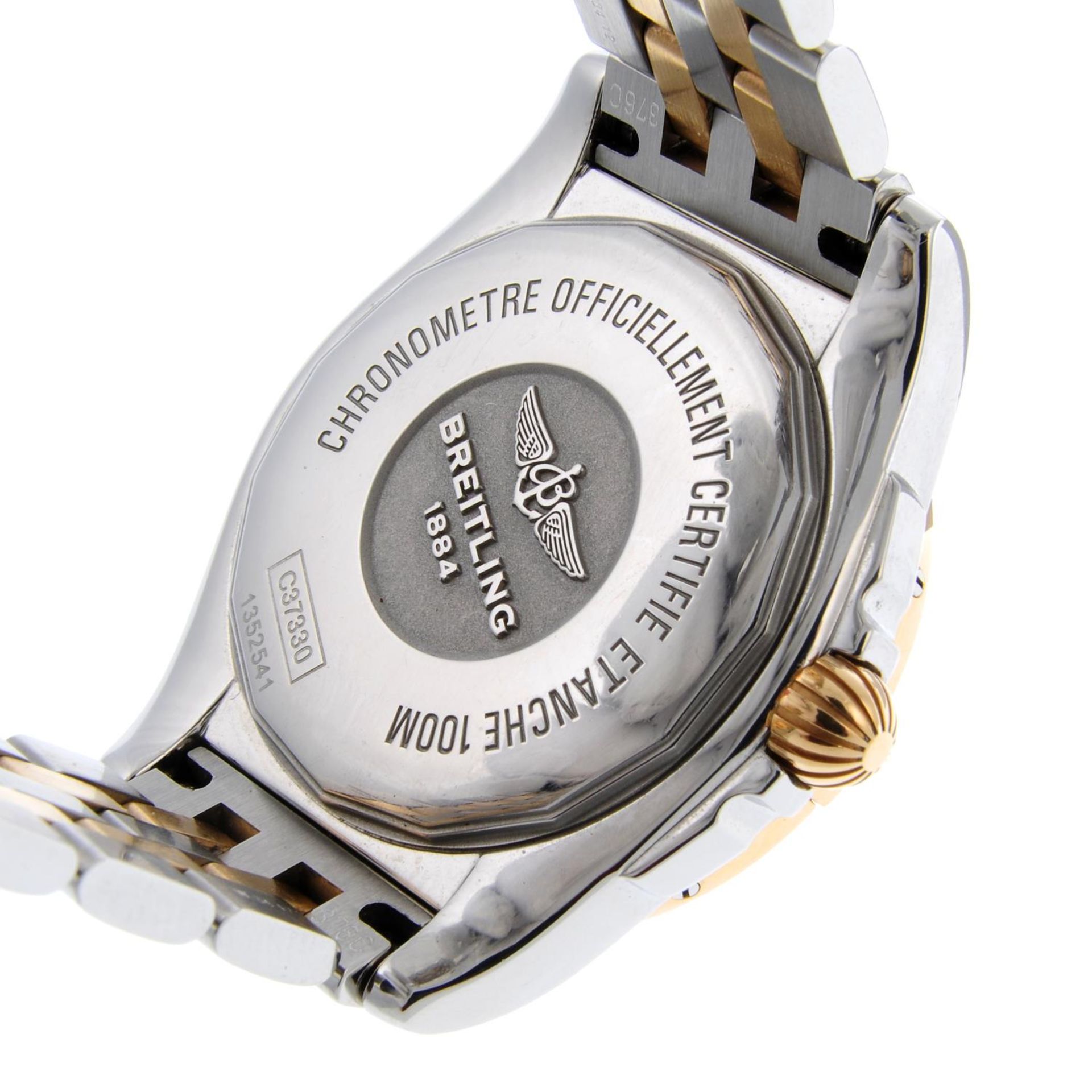 BREITLING - a lady's Galactic 36 bracelet watch. - Image 5 of 5