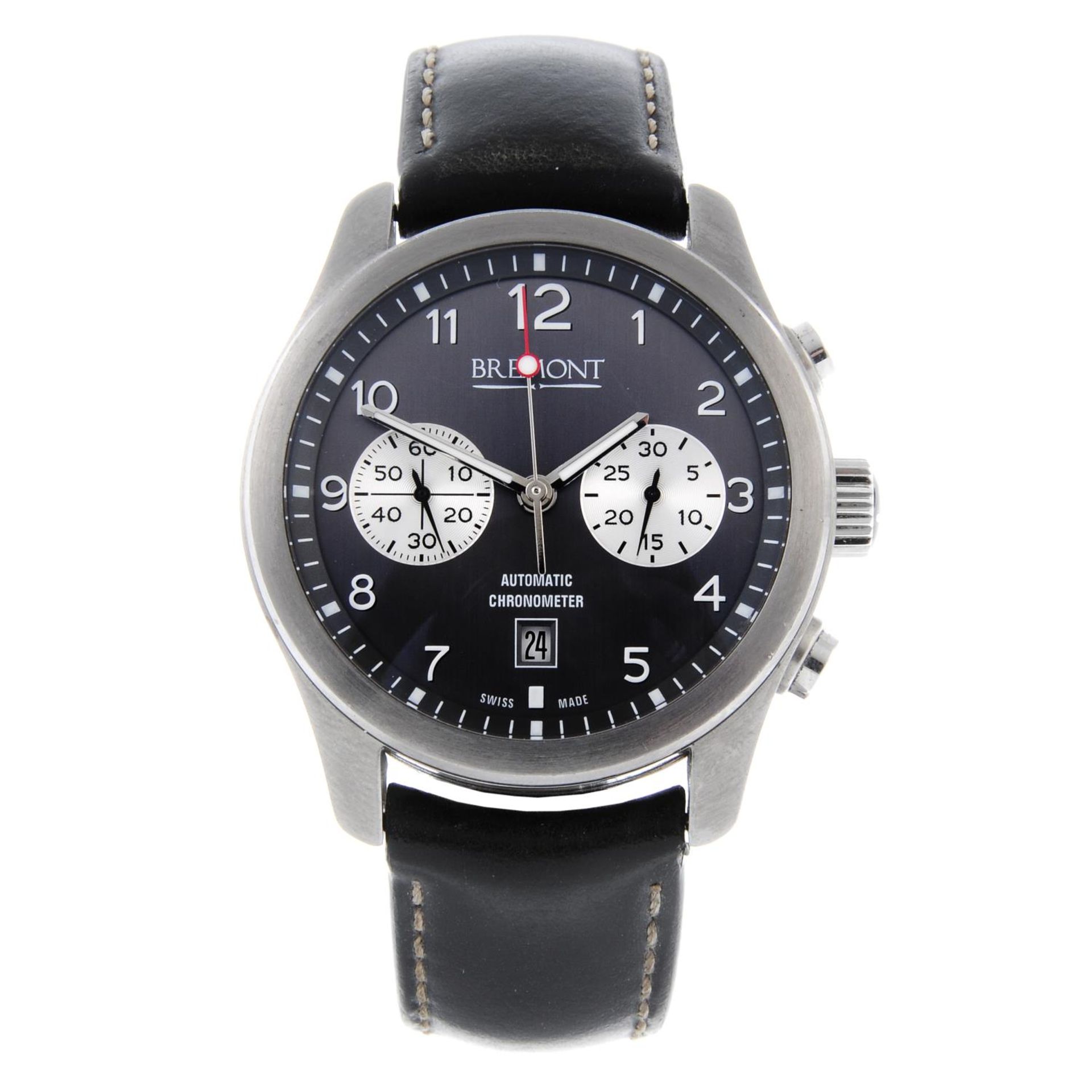 BREMONT - a gentleman's ALT1-C Anthracite chronograph wrist watch.