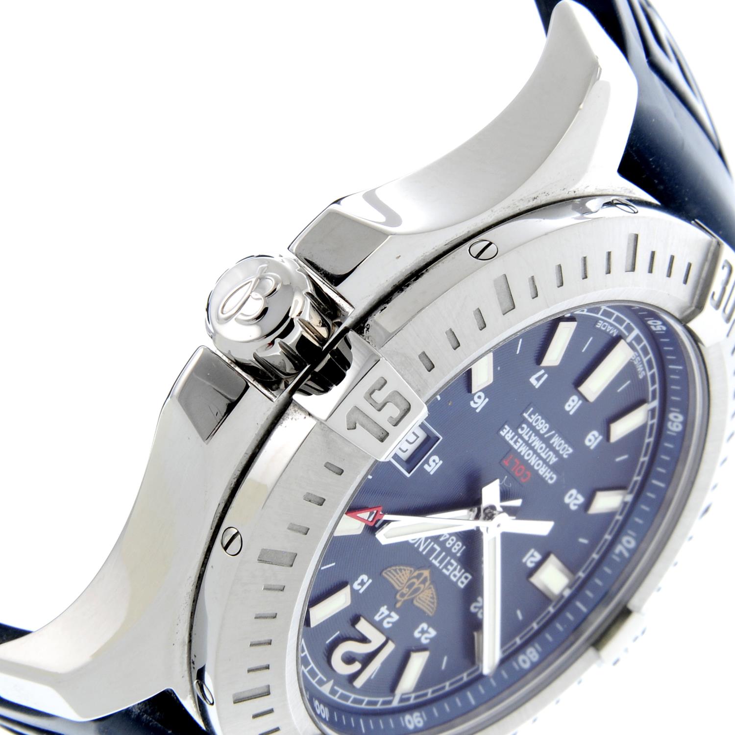 BREITLING - a gentleman's Colt wrist watch. - Image 4 of 6