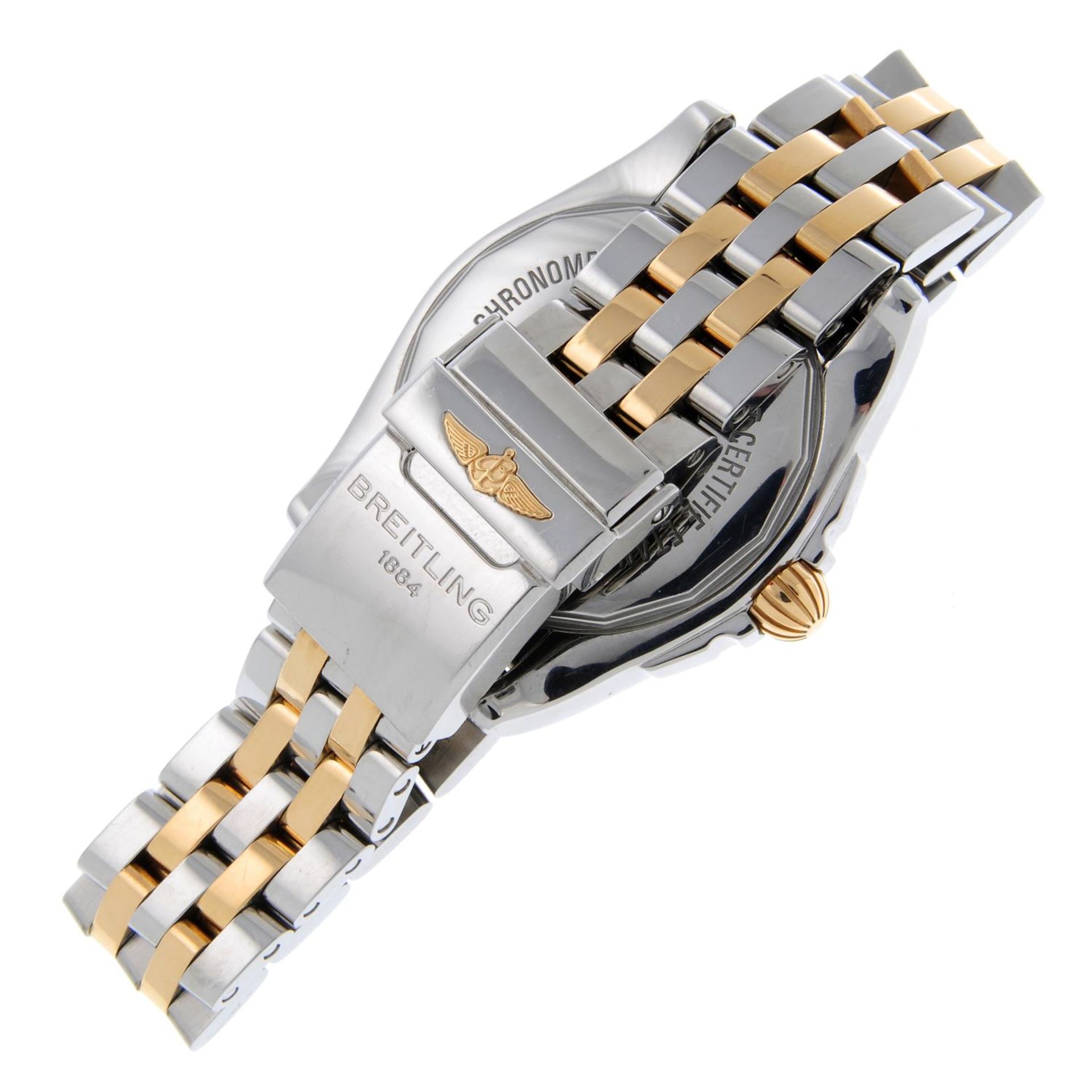 BREITLING - a lady's Galactic 36 bracelet watch. - Image 2 of 5