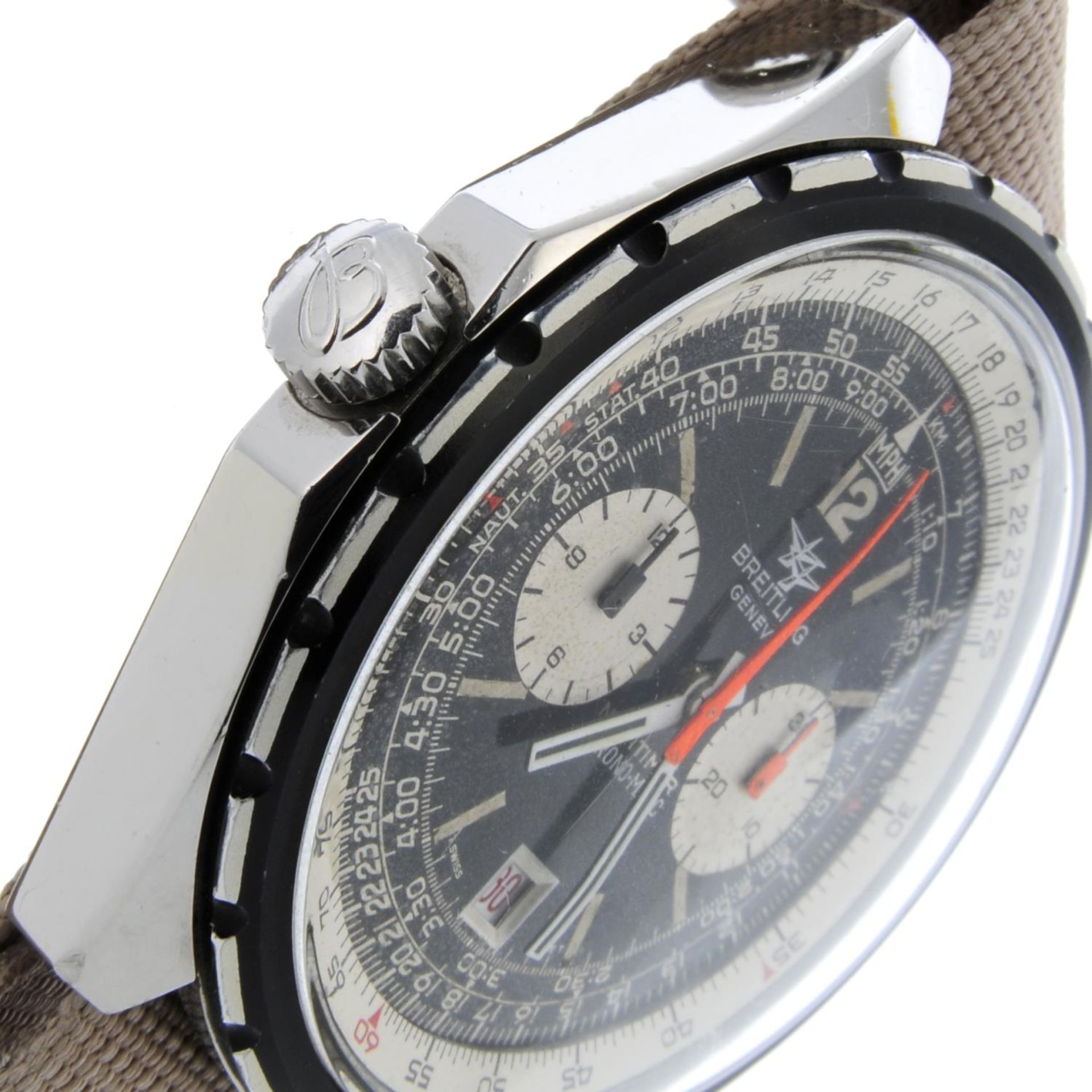 BREITLING - a gentleman's Navitimer Chrono-Matic chronograph wrist watch. - Image 3 of 5