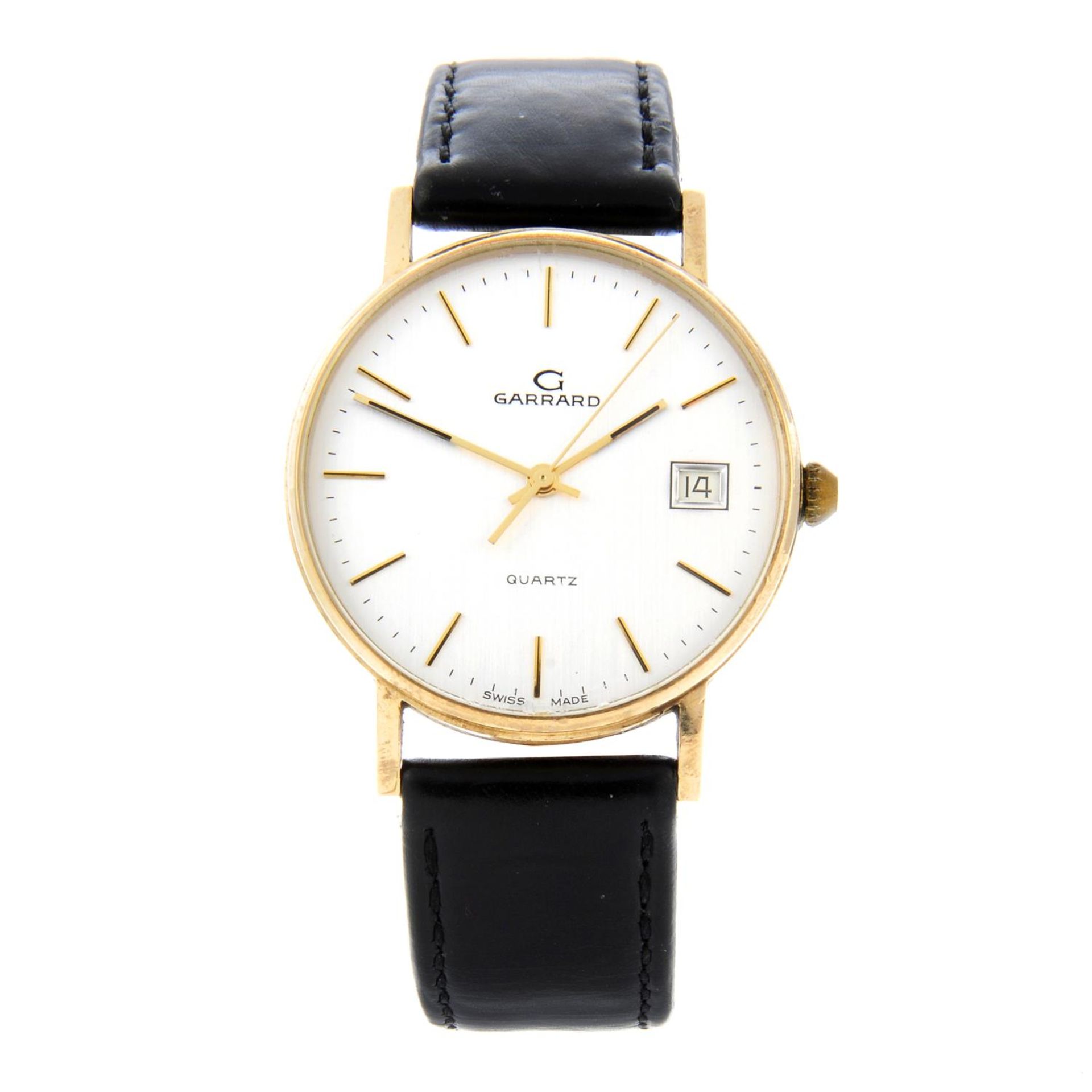 GARRARD - a gentleman's wrist watch.