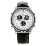 BREITLING - a gentleman's Jupiter Pilot chronograph wrist watch.