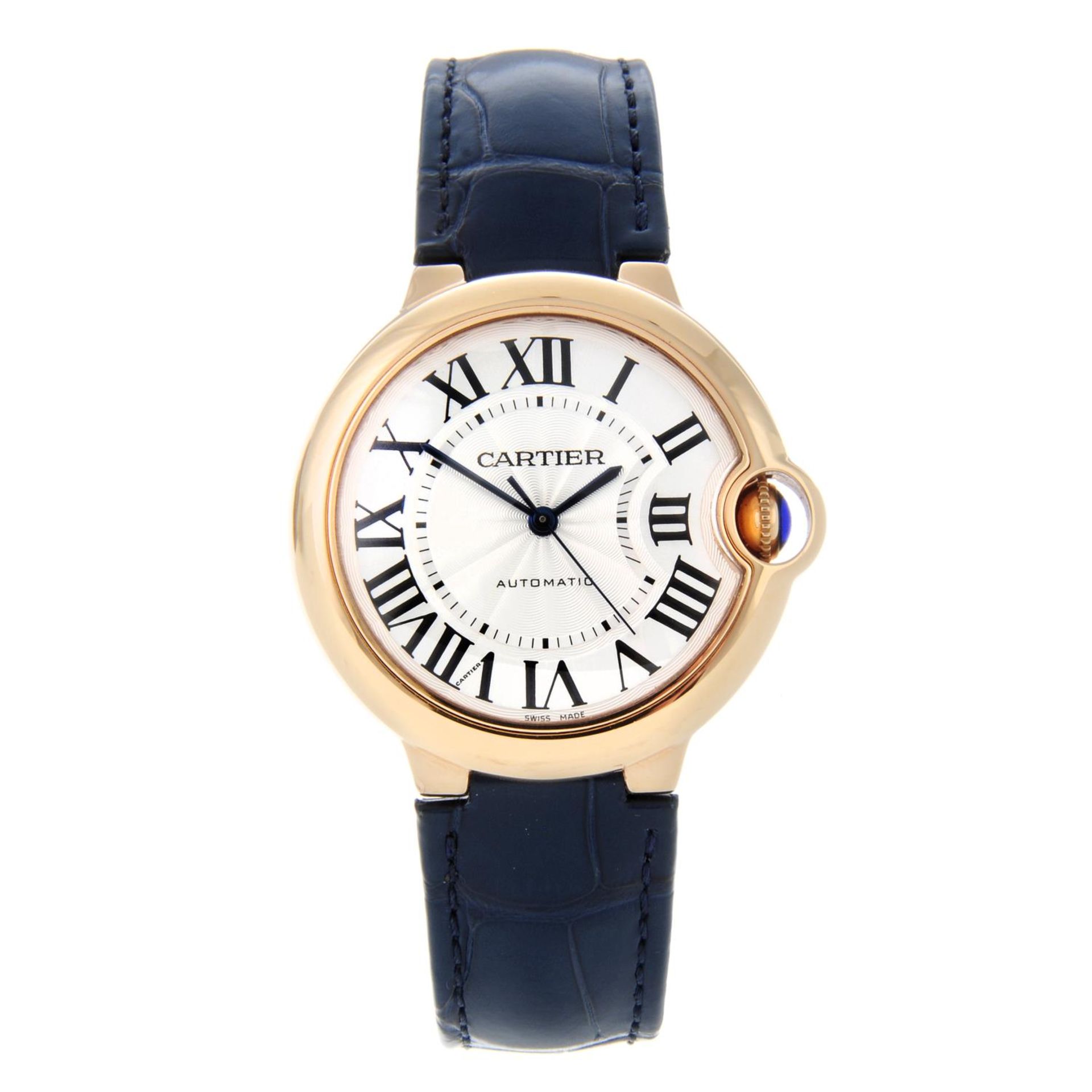 CARTIER - a Ballon Bleu wrist watch.