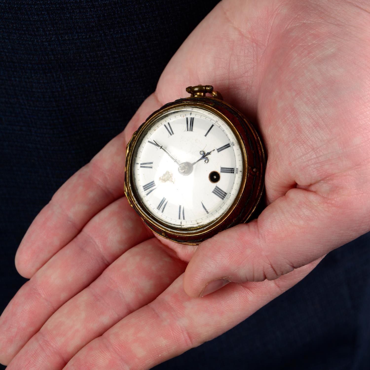 An early 18th century open face pocket watch by Thomas Tompion & Edward Banger, London. - Image 6 of 6