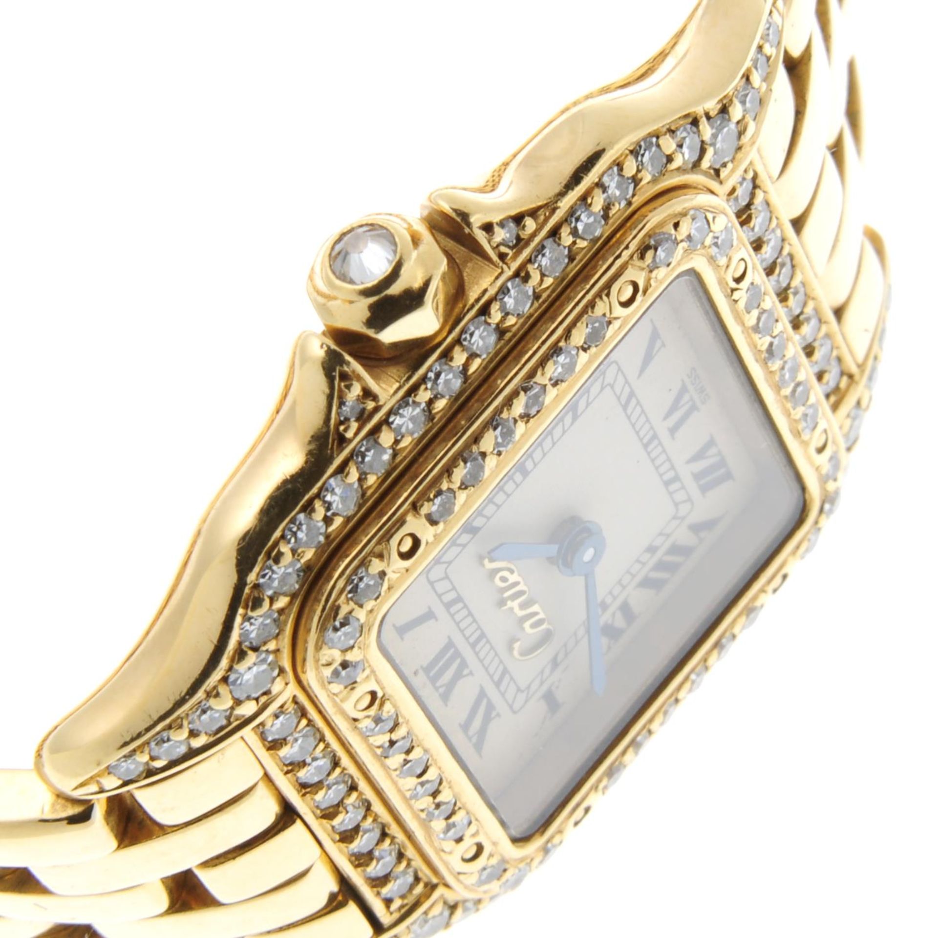 CARTIER - a lady's Panthère bracelet watch. - Image 3 of 5