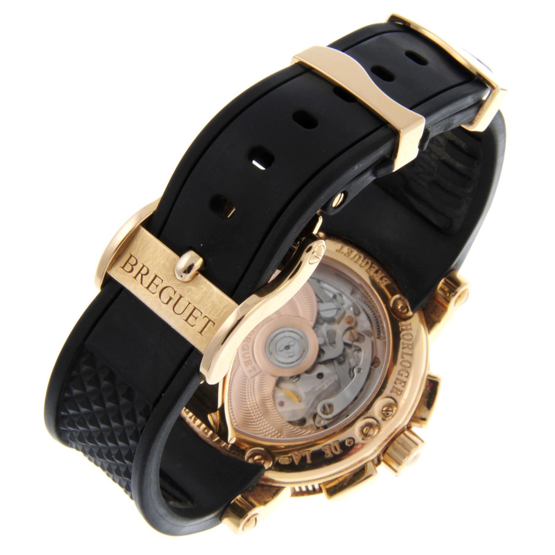 BREGUET - a gentleman's Marine chronograph wrist watch. - Image 2 of 5