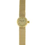 A lady's mid 20th century 9ct gold watch,