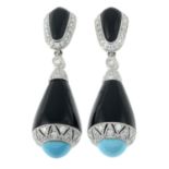 A pair of onyx,