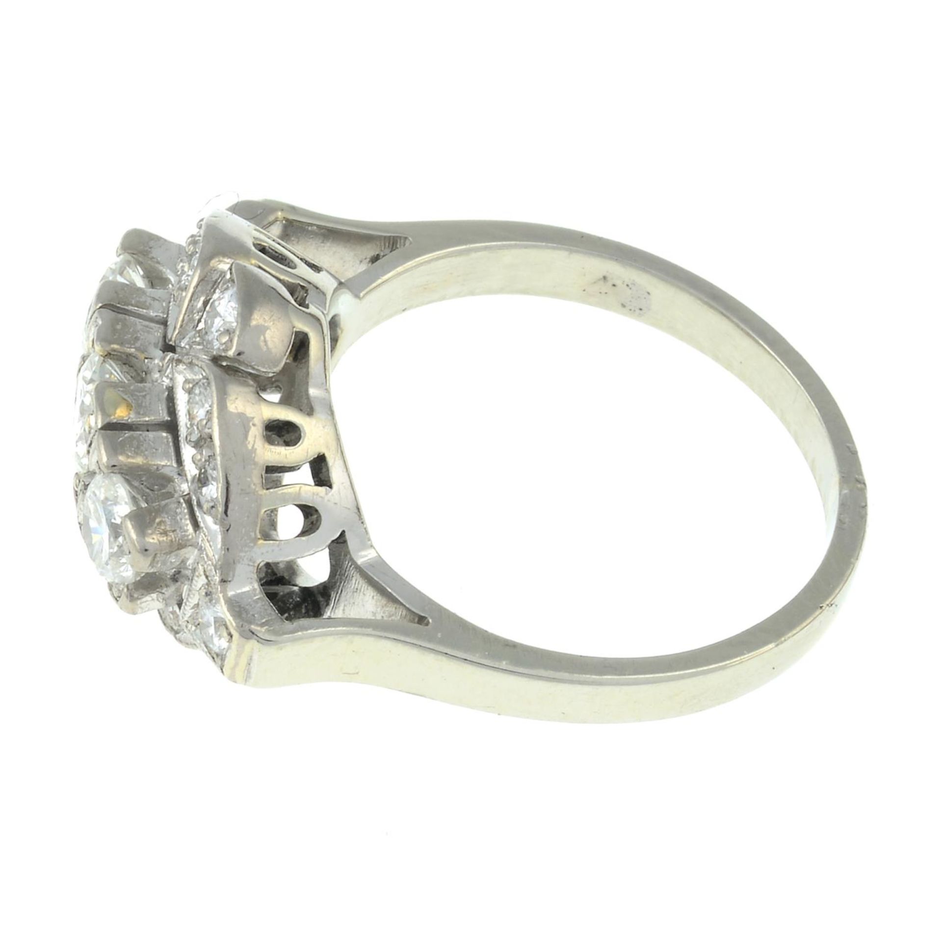 A brilliant-cut diamond dress ring.Estimated total diamond weight 1.10cts, - Image 2 of 3