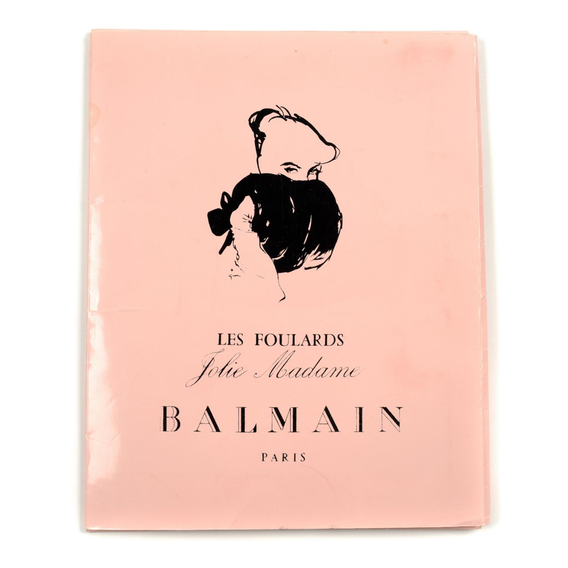 BALMAIN - a silk scarf. - Image 2 of 2