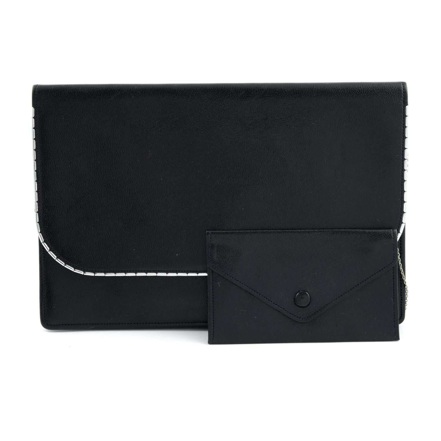 ASPREY - a vintage leather clutch.