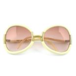 TED LAPIDUS - a pair of Vintage 1970's sunglasses.