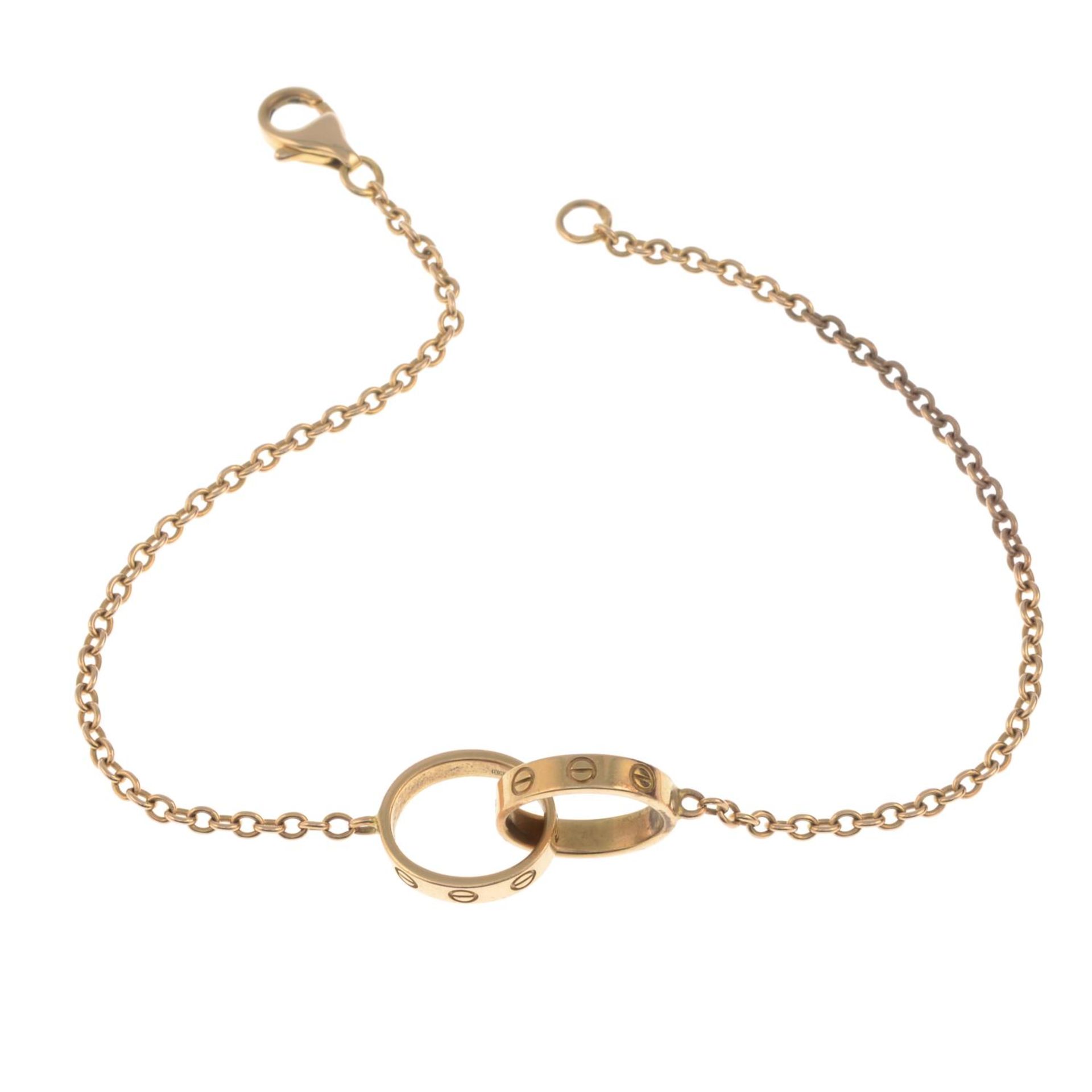 CARTIER - an 18ct gold 'Love' bracelet. - Image 2 of 4
